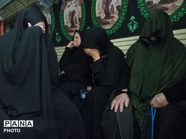 همراهی هیات زینب کبری(س) با کاروان نمادین اسرای کربلا