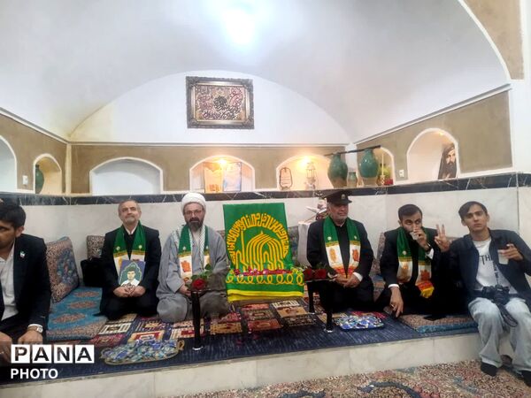 بازدید خادمین حرم رضوی از زورخانه علی‌بن‌ابی‌طالب مروست