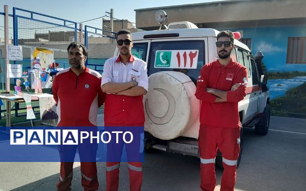 اجرای طرح پدافند غیرعامل با شعار«تدبیر امروز، امنیت فردا» در مدارس فشافویه 