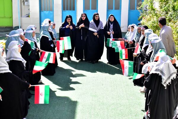 برگزاری رویداد ملی چفیه‌های بهشتی ۲ در مدرسه غیر دولتی شایستگان یاسوج