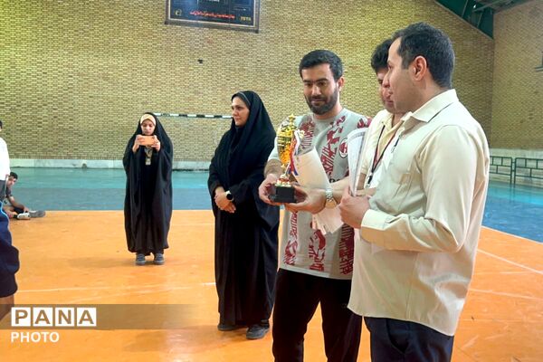 اختتامیه مسابقات فوتسال بین‌مدرسه‌ای پسران جام اقتدار ایران در پردیس