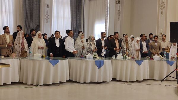 جشن ازدواج دانشجویی دانشگاه‌های تربت حیدریه