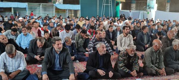 برگزاری با شکوه نماز جماعت عبادی سیاسی جمعه در شهرستان نورآباد