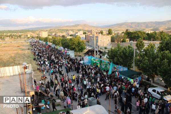 جشن بزرگ عید غدیر در سملقان با استقبال از غرفه‌ها و نمایش تئاتر