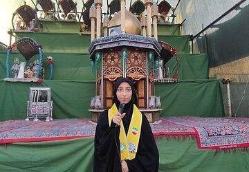 برگزاری مراسم احلی من العسل در حسینیه ایران خمینی شهر اصفهان
