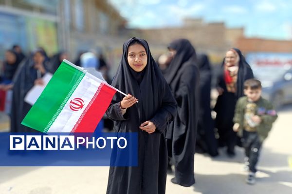 حضور پرشور مردم شهر تیتکانلو در راهپیمایی روز قدس 