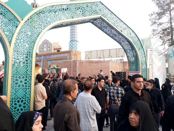 تشییع باشکوه پیکر شهید مبارزه با اسرائیل جنایتکار