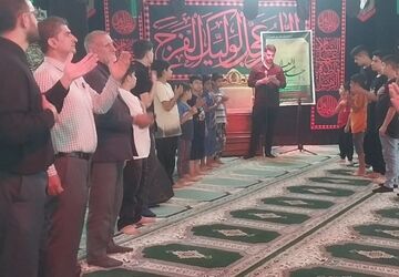 سوگواره احلی من العسل در بندپی غربی