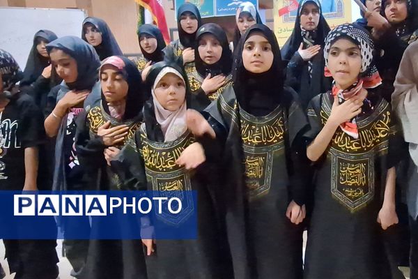 مراسم عزاداری دختران امام رضا (ع) ناحیه ۳ شیراز