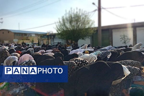 اقامه نماز عید سعید فطر در باشت