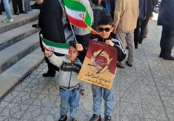 راهپیمایی‌ روز‌ جهانی قدس ۱۴۰۴ در شهرستان هرسین