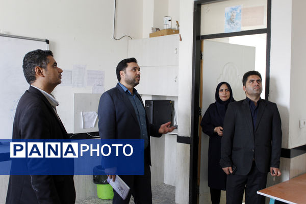 مانور بازگشایی مدارس در شهرستان گرمه 