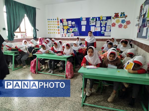 طرح کالک‌نویسی کانون یاران در مدرسه پیامبر اعظم آشخانه