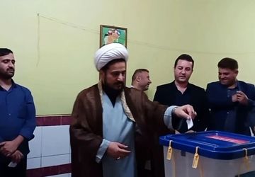 حضور مردم رودبار در پای صندوق‌های رأی برای آینده روشن کشور