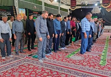 اقامه  نماز جمعه در دهه دوم ماه صفر در شهر بار نیشابور