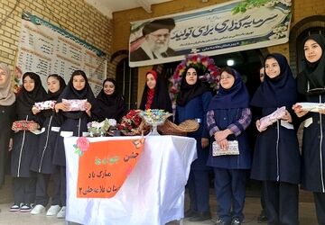  «جشن جوانه‌ها»در‌دبیرستان علامه حلی ناحیه 4 کرج برگزار شد