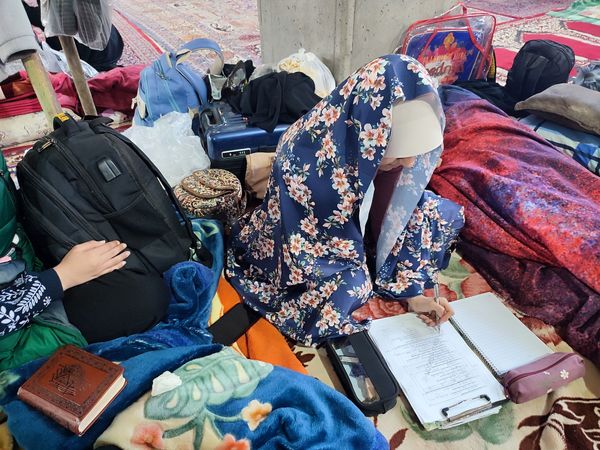 سه روز بندگی  در مسجد جامع نیشابور