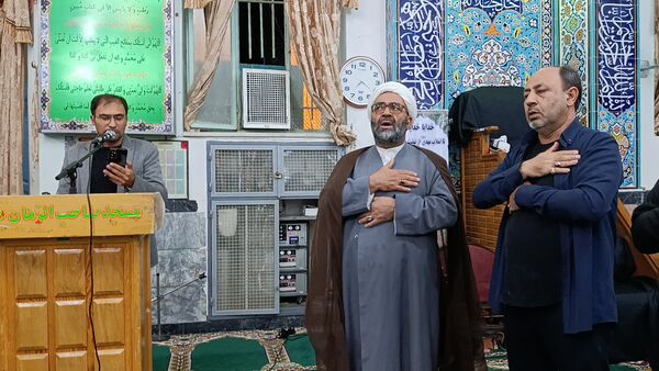 عزاداری سالروز شهادت امام حسن عسکری (ع) در مسجد صاحب‌الزمان آشخانه