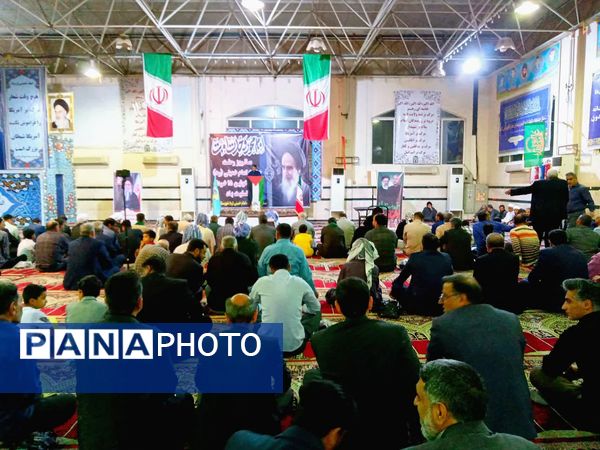 سی و پنجمین سالگرد ارتحال امام خمینی (ره) و قیام ۱۵ خرداد در شهرستان کارون