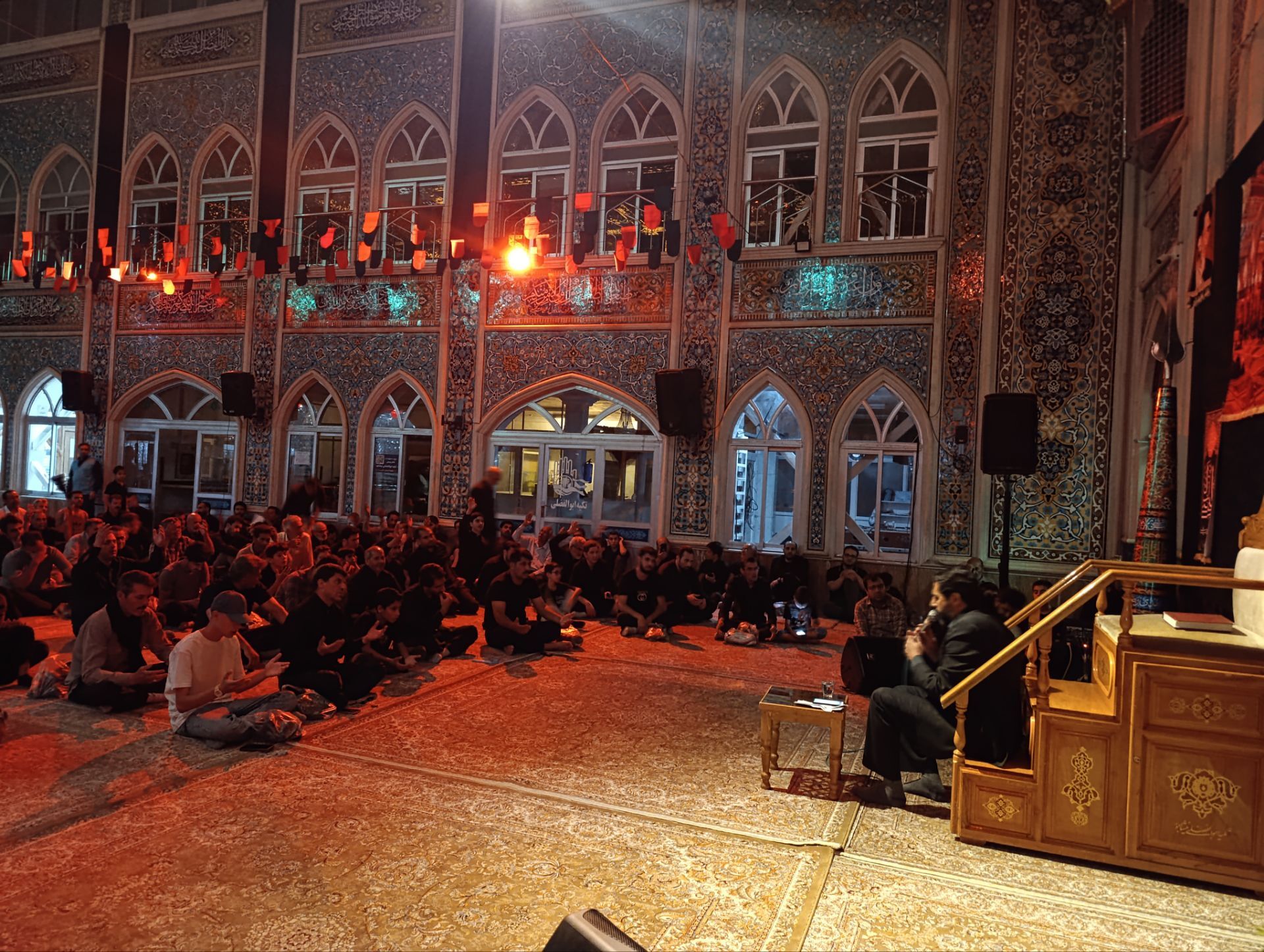 برگزاری مراسم عزاداری ابا عبدالله الحسین (ع) در تکیه ابوالفضلی 