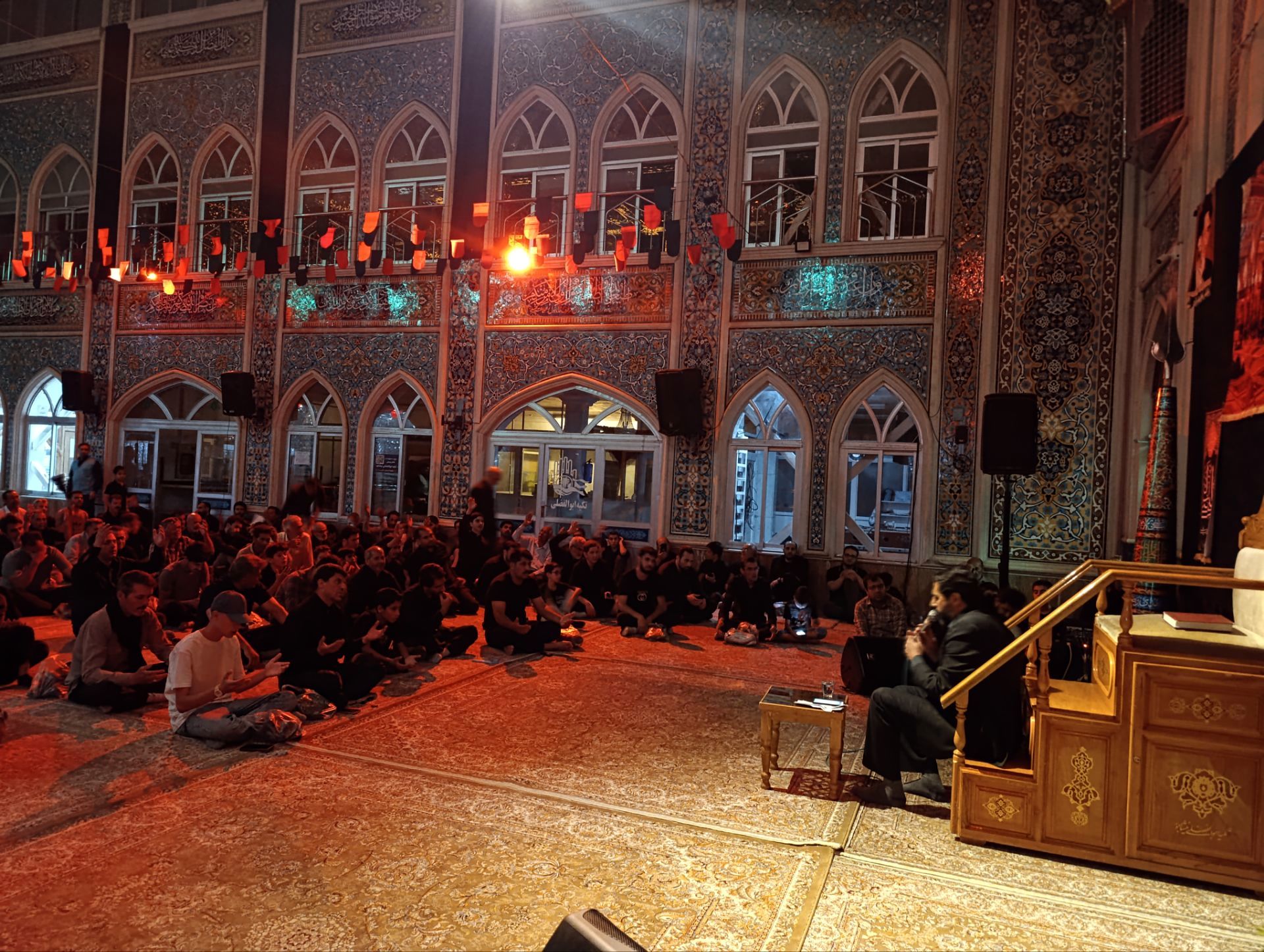 برگزاری مراسم عزاداری ابا عبدالله الحسین (ع) در تکیه ابوالفضلی 