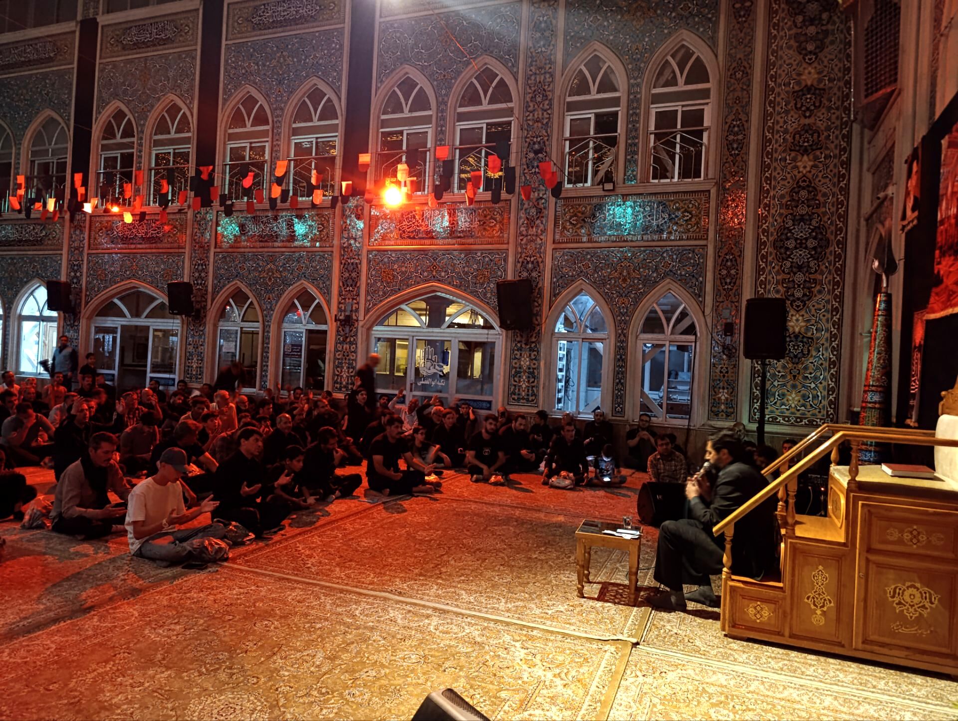 برگزاری مراسم عزاداری ابا عبدالله الحسین (ع) در تکیه ابوالفضلی 