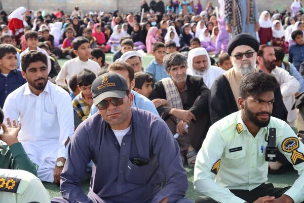 حضور پرشور شیعه و سنی دهستان رمشک در یوم‌الله ۲۲ بهمن
