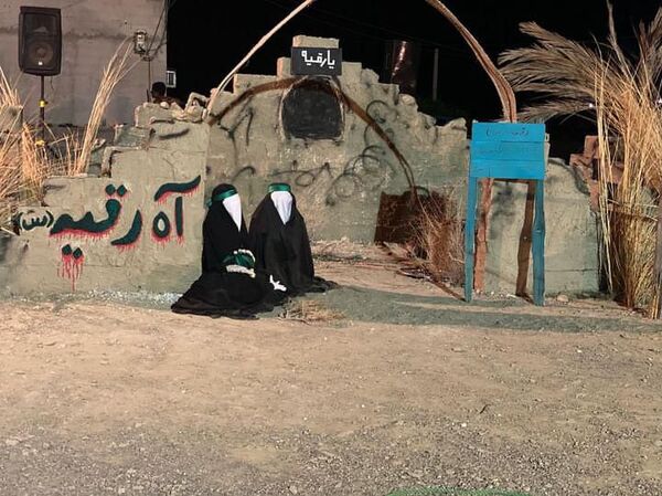 ویژه برنامه شهادت حضرت رقیه(س) روستای بنهکان 