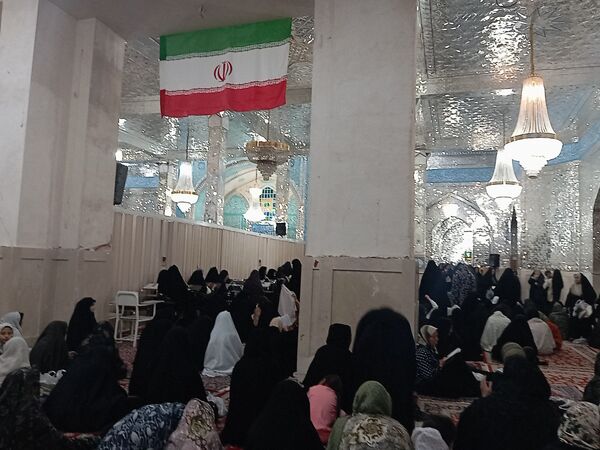 تلاوت دعای کمیل در شهرستان کاخک