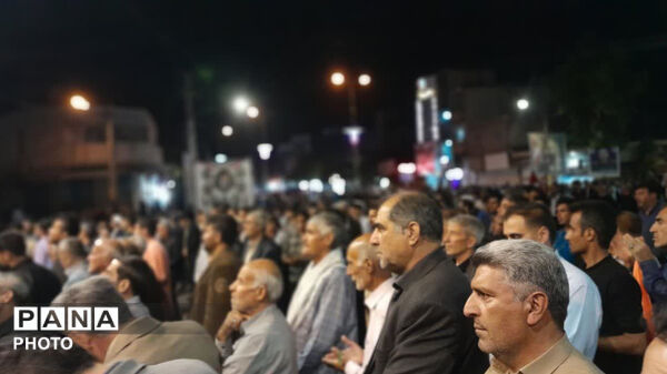 نود و دو مین حضور و اتحاد مردمی کوهدشت در دفاع از وطن