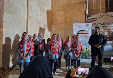 گردهمایی سفیران سلامت در تجمع میدان دانشجو 
