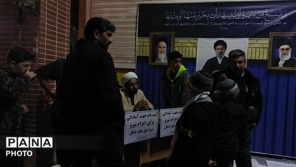 موکب های مردمی در سراسر بلوار فضل نیشابور 