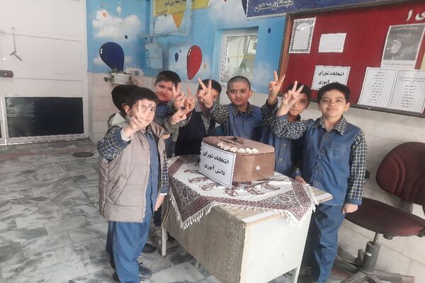 انتخابات شورای دانش‌آموزی در دبستان سعدی