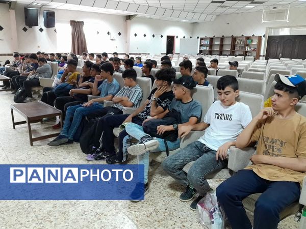 روزی پرانرژی برای پسران ناحیه یک زنجان و منطقه ایجرود در اردوی دانش‌آموزی یک‌روزه