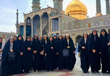 اردوی یک‌روزه اما خاطره‌ساز؛ دانش‌آموزان دبیرستان نمونه تربیت محلات در اردوی قم-جمکران