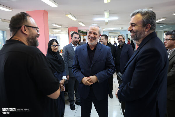 بازدید جمعی از مدیران و معاونان وزارت آموزش و پرورش از خبرگزاری پانا به مناسبت روز خبرنگار