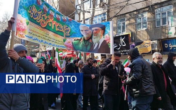  راهپیمایی ۲۲ بهمن در شهریار 