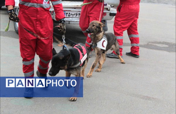 مانور زلزله در استان گلستان