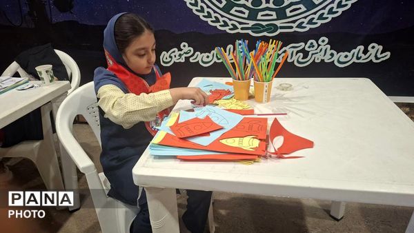 آیین افتتاحیه پاتوق نوجوانانه برمدار ایران سازمان دانش آموزی خراسان رضوی