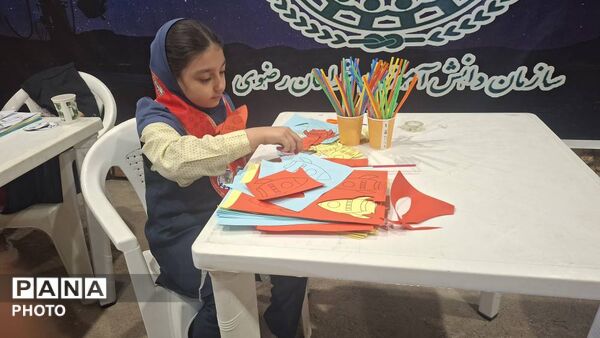 آیین افتتاحیه پاتوق نوجوانانه برمدار ایران سازمان دانش آموزی خراسان رضوی
