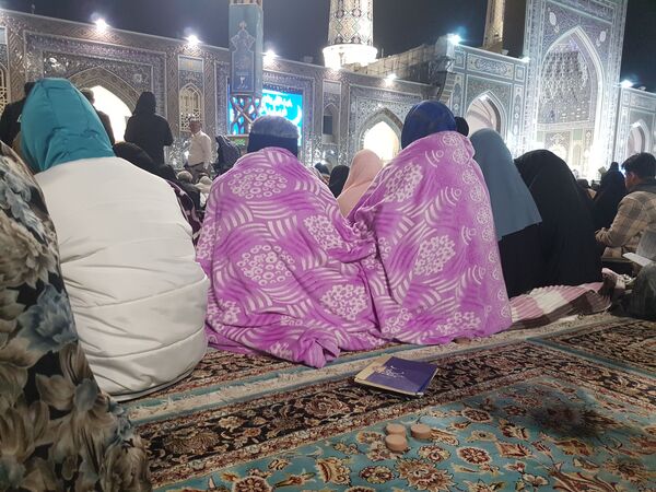 مراسم شب احیای بیست و سوم درحرم مطهر رضوی