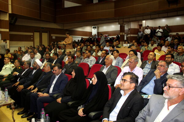 مراسم تودیع و معارفه فرماندار شهرستان فراشبند