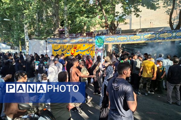 حضور پرشور مردم شهریار در راهپیمایی کیلومتری غدیر 