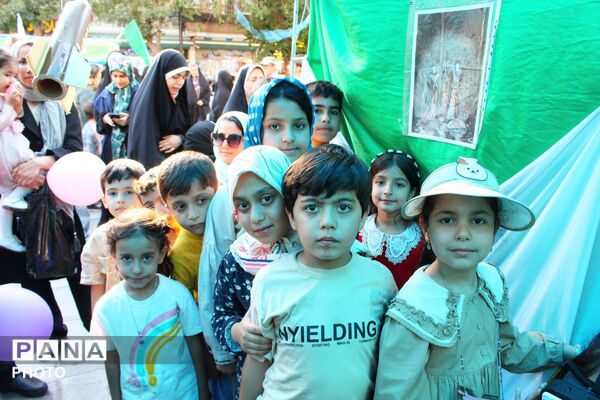 عید غدیرخم در پیاده‌راه بوعلی 
