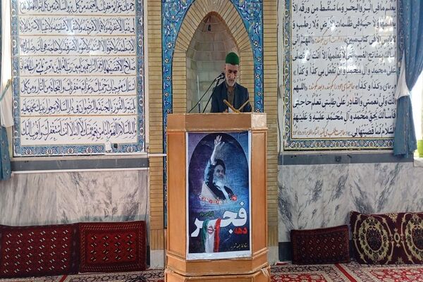 اقامه نماز عبادی،سیاسی جمعه همزمان با ایام دهه فجر در شهر بار نیشابور