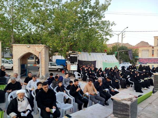 مراسم دعای استغاثه در شهرستان هوراند