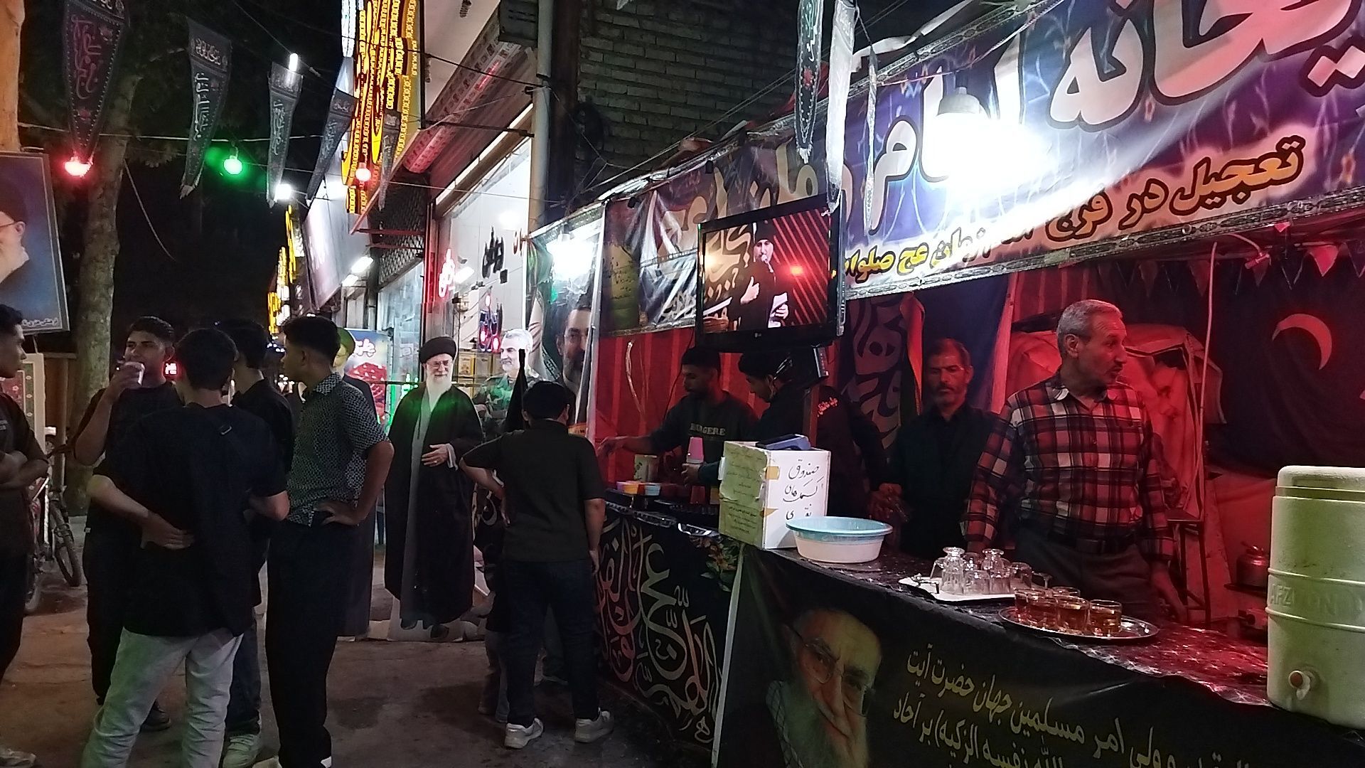 موکب عاشقان ولایت در شب صد و بیست و ششم