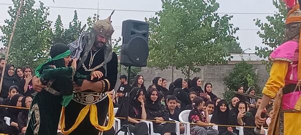 آیین شبیه‌خوانی در شهرستان محمودآباد