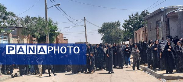 عزاداری ظهر عاشورا در روستای حسن آباد بلهر 