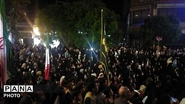 نمایشی ویژه شهیدان میناب در اجتماعات مردمی نیشابور 